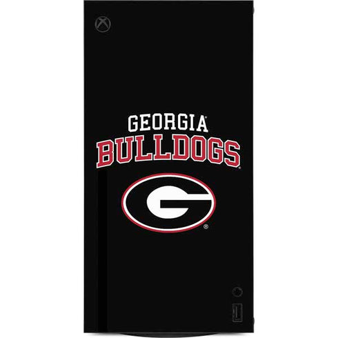 University of Georgia Bulldogs XBox Series X Digital Edition Console Skin